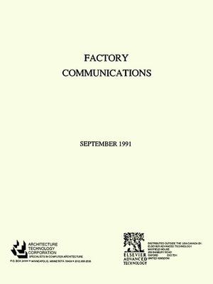 cover image of Factory Communications